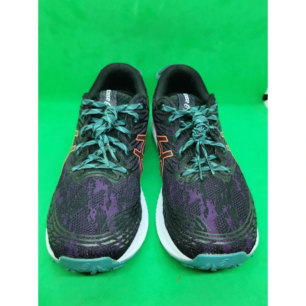 ASICS Fuji Lite 3 Running Shoes Women Size 9.5 Night Shade Trail Sneakers